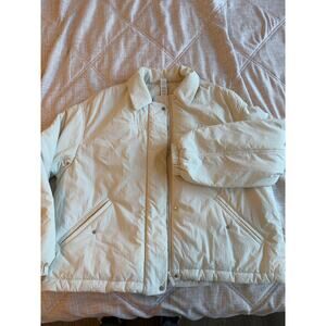 NWOT Lululemon Insulated Oversized Collared Jacket
Light Ivory